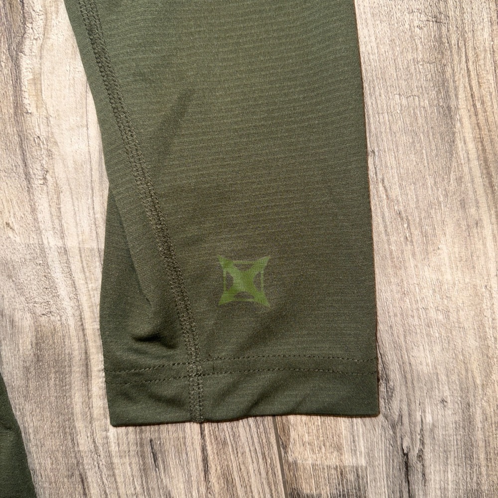 Vertx Long Sleeve Tactical Shirt Mens Large Green Performance Athletic - Picture 3 of 6